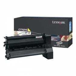 Toner oryginalny Lexmark C7702YS YEL 6,0K