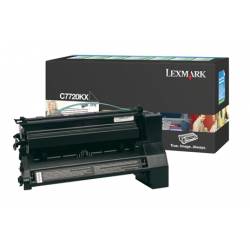 Toner oryginalny Lexmark C7720KX BLA 15,0K