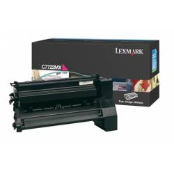 Toner oryginalny Lexmark C7722MX MAG 15,0K