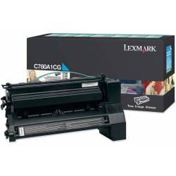 Toner oryginalny Lexmark C780A1CG CYA 6,0K