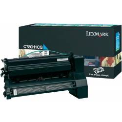Toner oryginalny Lexmark C780A2CG CYA 6,0K
