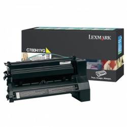Toner oryginalny Lexmark C780H1YG YEL 10,0K