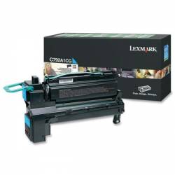 Toner oryginalny Lexmark C792A1CG CYA 6,0K