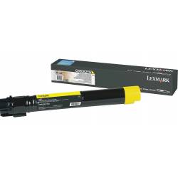 Toner oryginalny Lexmark C950X2YG YEL 22,0K