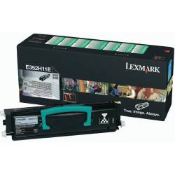 Toner oryginalny Lexmark E352H11E BLA 9,0K
