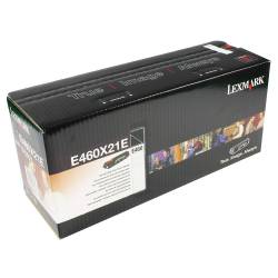 Toner oryginalny Lexmark E460X21E BLA 15,0K