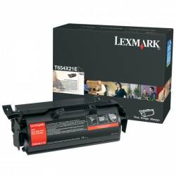 Toner oryginalny Lexmark T654X21E BLA 36,0K