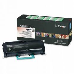 Toner oryginalny Lexmark X264H11G BLA 9,0K