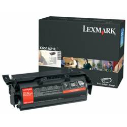 Toner oryginalny Lexmark X651A21E BLA 7,0K