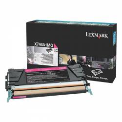 Toner oryginalny Lexmark X746A1MG MAG 7,0K