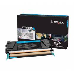 Toner oryginalny Lexmark X748H2CG CYA 10,0K