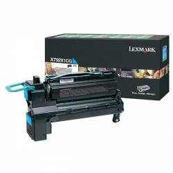 Toner oryginalny Lexmark X792X1CG CYA 20,0K