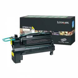 Toner oryginalny Lexmark X792X1YG YEL 20,0K