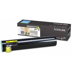 Toner oryginalny Lexmark X945X2YG YEL 22,0K
