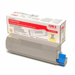 Toner oryginalny OKI 43381905 YEL 2,0K