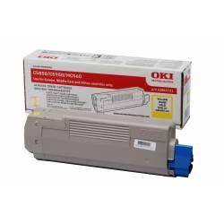 Toner oryginalny OKI 43865721 YEL 6,0K