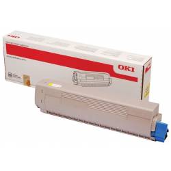 Toner oryginalny OKI 45862837 YEL 7,3K