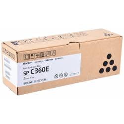 Toner Ricoh SP C360E 408188 BLA 2,5K