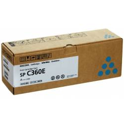 Toner Ricoh SP C360E 408189 CYA 1,5K