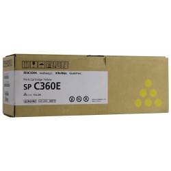 Toner Ricoh SP C360E 408191 YEL 1,5K