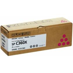 Toner Ricoh SP C360X 408252 MAG 9,0K