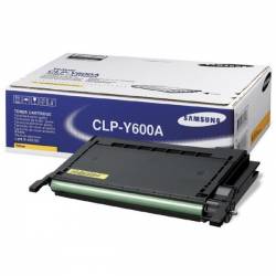 Toner oryginalny Samsung CLP-Y600A YEL 4,0K