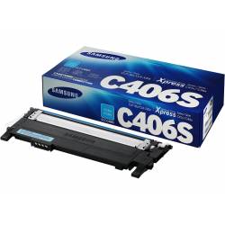 Toner oryginalny Samsung CLT-C406S ST984A CYA 1,0K