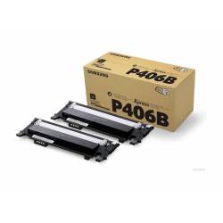 Toner oryginalny Samsung CLT-P406B SU374A BLA 2x 1,5K