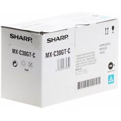 Toner oryginalny Sharp MX-C30GTC CYA 6,0K